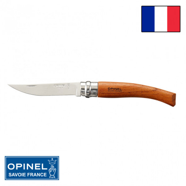 Филейный нож Opinel Effile Inox 08 (ручка из бубинга) 