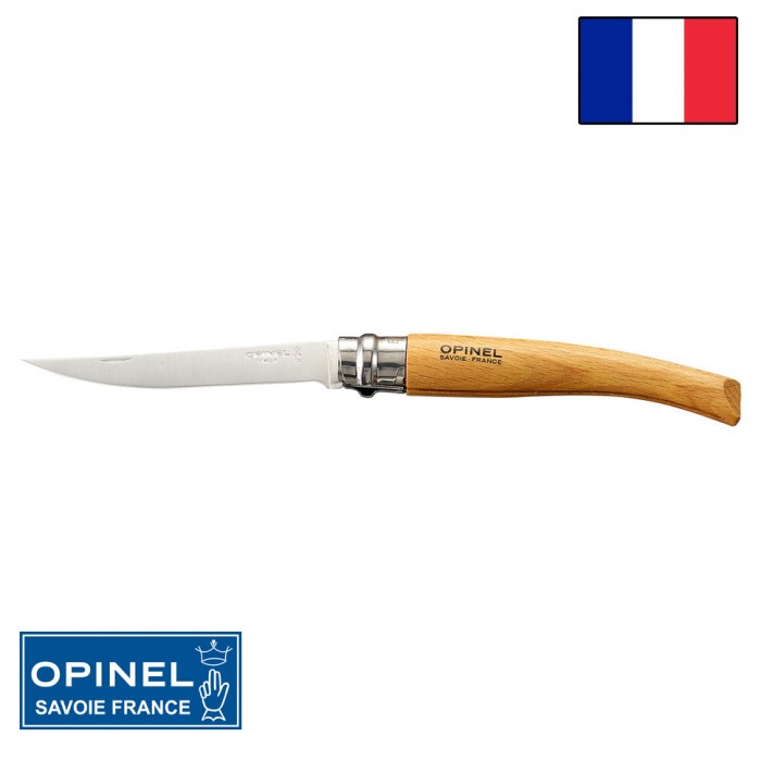Филейный нож Opinel Effile Inox 10 (ручка из бука)