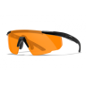 Очки защитные Wiley X Saber Advaced (Frame: Matte Black, Lens: Rust), 301