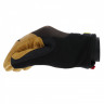 Прочные сенсорные перчатки MECHANIX Work Leather Original Brown
