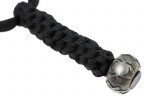 Темляк SPYDERCO Bead Round + Lanyard black
