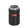 Термос для еды THERMOS SK3020RCMB 0,71л, нерж.сталь, ложка, черный, 375810