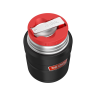 Термос для еды THERMOS SK3020RCMB 0,71л, нерж.сталь, ложка, черный, 375810