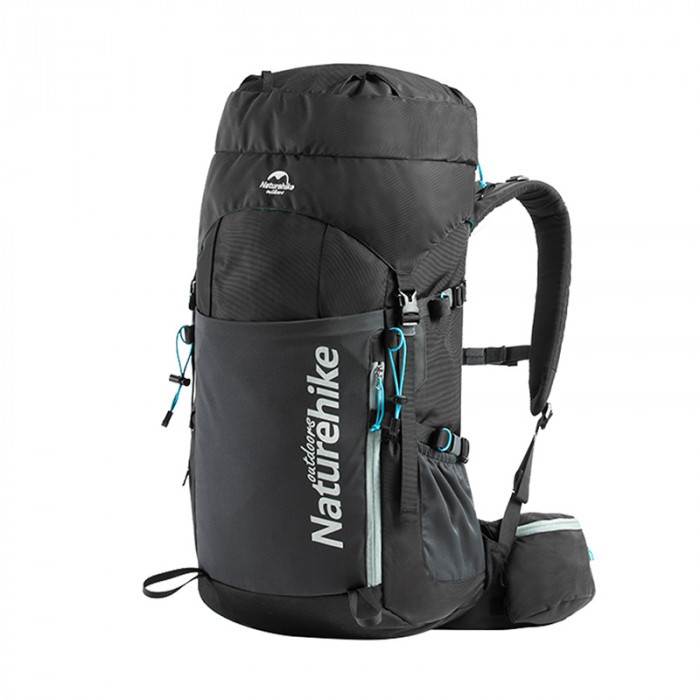 Рюкзак туристический NATUREHIKE Cloud Trail, 45+5L, 62х28х18см, черный